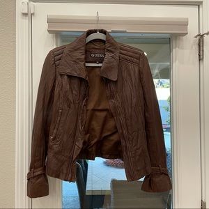 GUESS (real) leather jacket